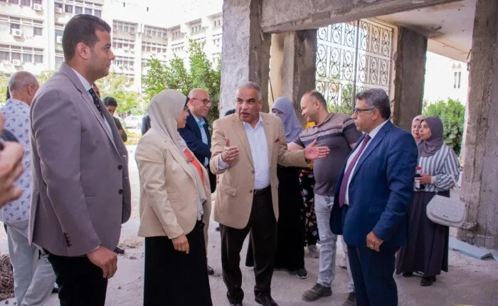 لتحسين الطاقة الاستيعابية.. رئيس جامعة طنطا يقوم بجولة تفقدية لمتابعة تقدم أعمال التطوير في كليتي التمريض وطب الأسنان. لتحسين الطاقة الاستيعابية.. رئيس جامعة طنطا يقوم بجولة تفقدية لمتابعة تقدم أعمال التطوير في كليتي التمريض وطب الأسنان.