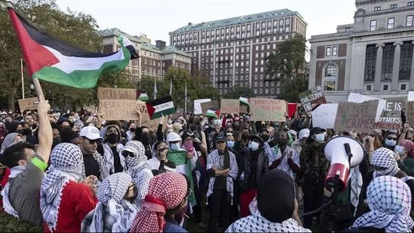 لتظاهرهم ضد جرائم إسرائيل بفلسطين.. الشرطة الأمريكية تعتقل عشرات طلاب جامعة رئيسكولومبيا