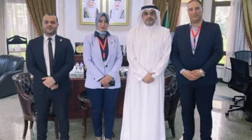 لتعزيز أوجه التعاون، الملحق الثقافي الكويتي يرحب بوفد جامعة دمنهور