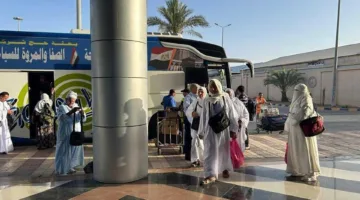 الفوج الخامس: ميناء نويبع يستمر في استقبال حجاج البر