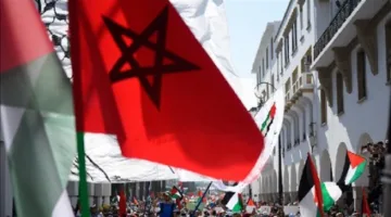 لجمعة 77.. الآلاف من المغاربة يتظاهرون دعماً لغزة