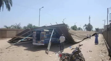 لجنة تحقيق تكشف عن أسباب انهيار موقف السيارات في قرى قوص بمحافظة قنا