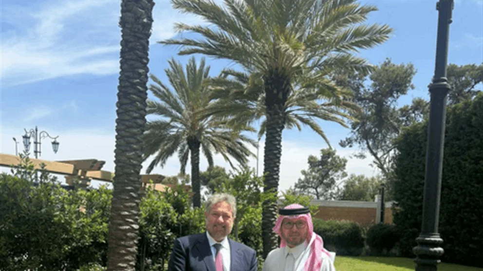 لقاء بين النائب نعمة افرام والسفير السعودي وليد بخاري.. وهذا ما تم بحثه!