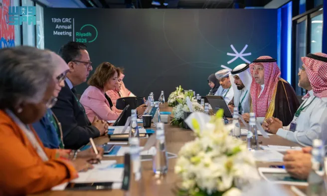 لقاءات البحث الإقليمي في الرياض تبحث طرق تسريع التعاون لمواجهة التحديات المستقبلية. لقاءات البحث الإقليمي في الرياض تبحث طرق تسريع التعاون لمواجهة التحديات المستقبلية.