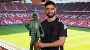 للسنة الثانية على التوالي.. برونو فيرنانديز يُتوج كأفضل لاعب في مانشستر يونايتد