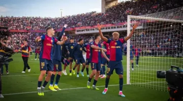 للمرة الثالثة عبر تاريخه.. برشلونة ينتظر الفوز بلقب الدوري الإسباني دون الحاجة لخوض مباراة الحسم.