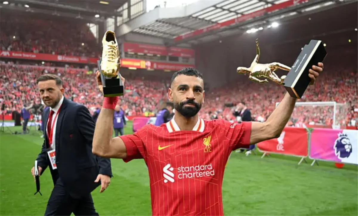للمرة الرابعة.. محمد صلاح يُحقق لقب هداف الدوري الإنجليزي لعام 2024-2025 للمرة الرابعة.. محمد صلاح يُحقق لقب هداف الدوري الإنجليزي لعام 2024-2025