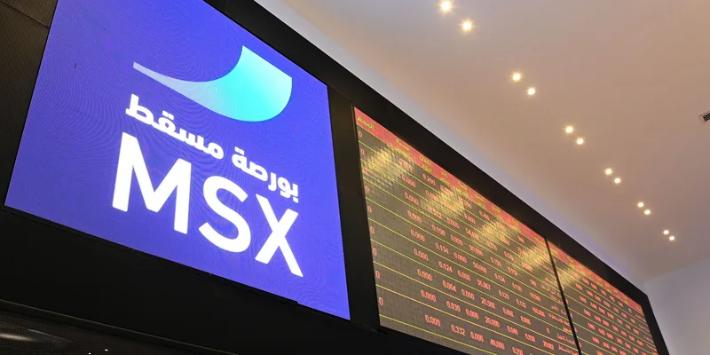 مؤشر بورصة مسقط يغلق مرتفعًا بنسبة 0.07 بالمائة