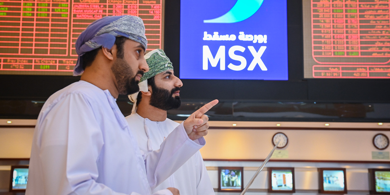 مؤشر بورصة مسقط يغلق منخفضًا بنسبة 0.07 بالمائة