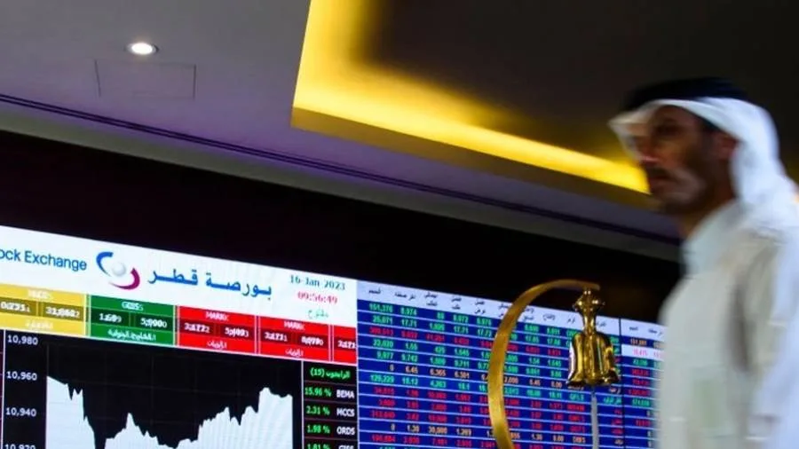 مؤشر سوق قطر المالي يسجل ارتفاعاً عند الإغلاق مؤشر سوق قطر المالي يسجل ارتفاعاً عند الإغلاق