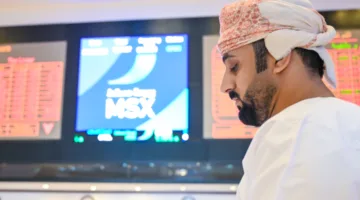 مؤشر سوق مسقط المالي يسجل ارتفاعًا قدره 0.38% عند الإغلاق