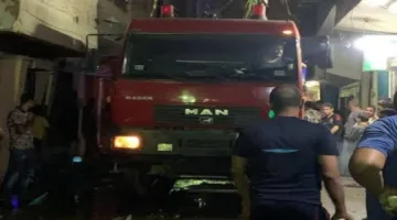 ماس كهربائي يتسبب في نشوب حريق داخل ورشة نجارة في الفيوم