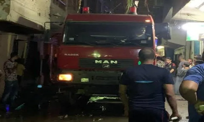 ماس كهربائي يتسبب في نشوب حريق داخل ورشة نجارة في الفيوم ماس كهربائي يتسبب في نشوب حريق داخل ورشة نجارة في الفيوم