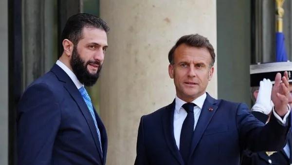 ماكرون لـ أحمد الشرع: سنعمل لرفع العقوبات الأوروبية على سوريا