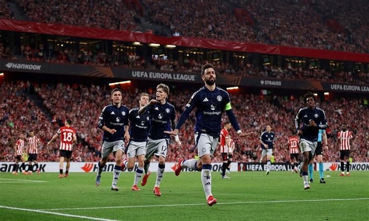 مانشستر يونايتد يفوز على أتلتيك بلباو بثلاثية نظيفة في الدوري الأوروبي