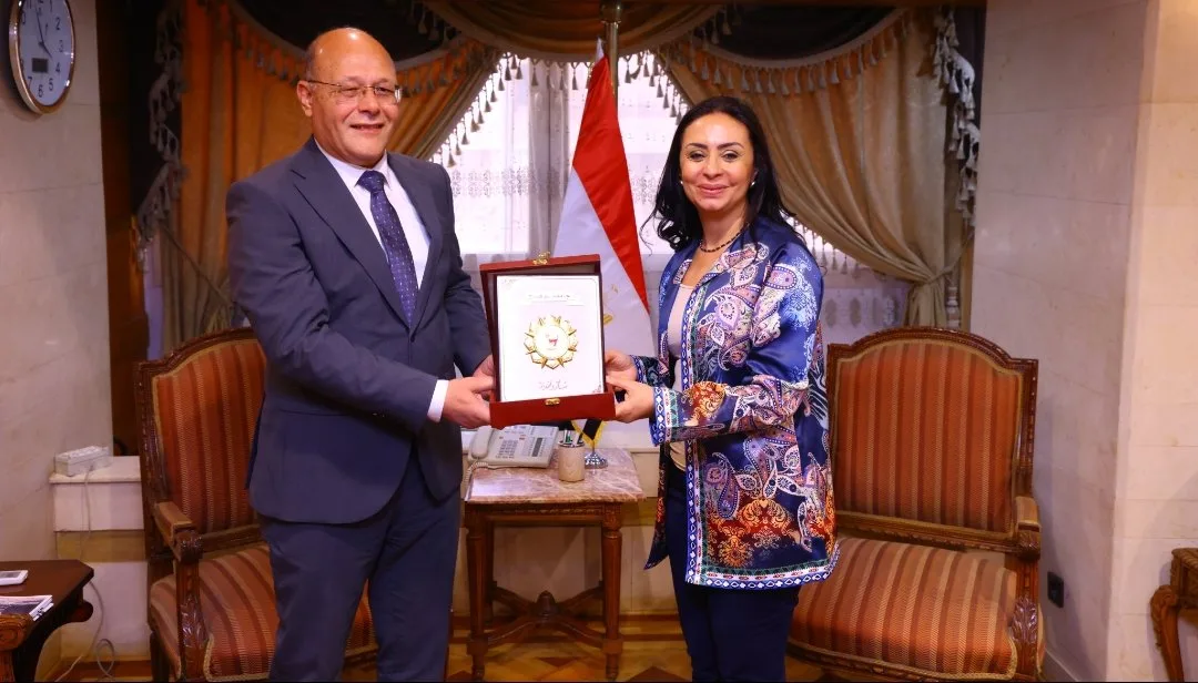مايا مرسي تثني على مساهمة وحدات التضامن الاجتماعي في الجامعات مايا مرسي تثني على مساهمة وحدات التضامن الاجتماعي في الجامعات