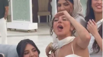 مايان السيد تجذب الانتباه خلال حفل زفاف شقيقتها