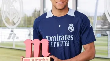 مبابي يحصد لقب أفضل لاعب في ريال مدريد خلال هذا الموسم