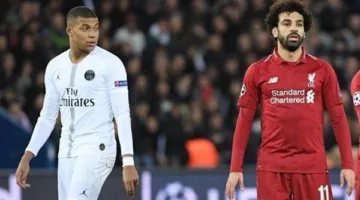 مبابي يقترب من الفوز بجائزة الحذاء الذهبي الأوروبي ومحمد صلاح يتحداه
