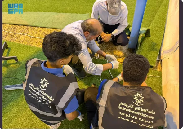 مبادرة ‘تقني العطاء’: خدمة الحجاج في مدينة بريدة مبادرة ‘تقني العطاء’: خدمة الحجاج في مدينة بريدة