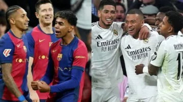 مباراة برشلونة ضد ريال مدريد بث مباشر في كلاسيكو الدوري الإسباني اليوم