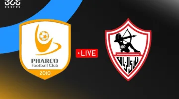 مباشر: مباراة الزمالك أمام فاركو في الجولة النهائية من الدوري المصري