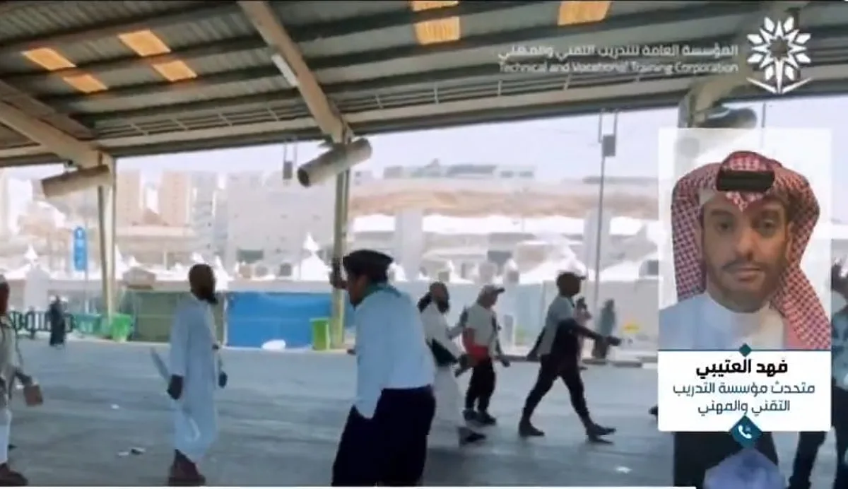 متحدث “التدريب التقني”: 1035 فرداً من المؤسسة يشاركون في فرق كشفية وتطوعية لخدمة الحجاج. متحدث “التدريب التقني”: 1035 فرداً من المؤسسة يشاركون في فرق كشفية وتطوعية لخدمة الحجاج.