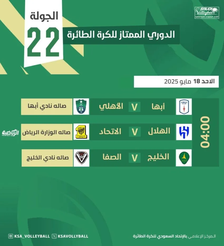 متميز الطيران: ثلاث مواجهات غدًا في ختام البطولة متميز الطيران: ثلاث مواجهات غدًا في ختام البطولة