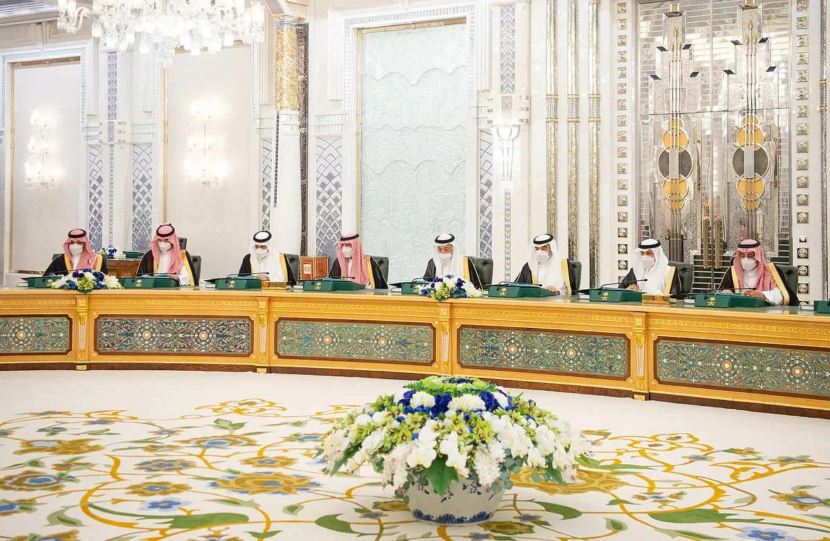 مجلس الوزراء يؤكد مجددًا على نية المملكة زيادة استثماراتها مع الولايات المتحدة مجلس الوزراء يؤكد مجددًا على نية المملكة زيادة استثماراتها مع الولايات المتحدة