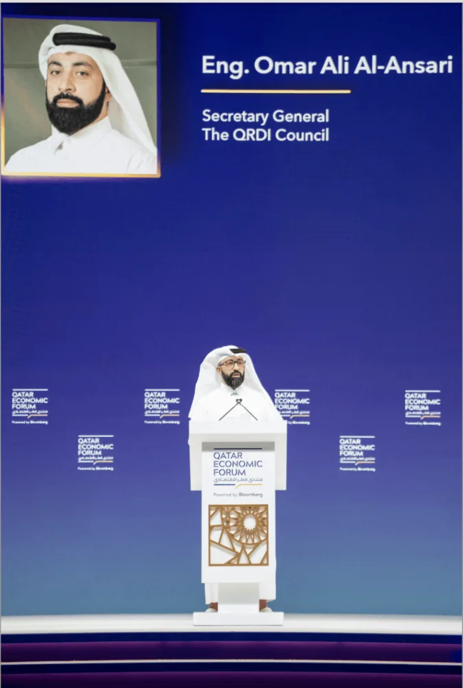 مجلس قطر للبحوث والتطوير والابتكار يختتم اليوم الثالث من فعاليات الابتكار في المنتدى الاقتصادي القطري مجلس قطر للبحوث والتطوير والابتكار يختتم اليوم الثالث من فعاليات الابتكار في المنتدى الاقتصادي القطري