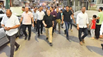 محافظ أسيوط يتفقد شارع رياض بعد إزالة التعديات لضمان النظام والانضباط