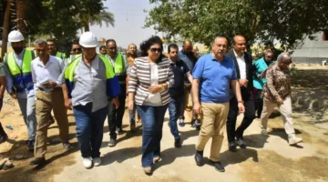 محافظ أسيوط يزور مشروعات تحديث مزارع تربية الحيوانات في عرب مطير والعوامر