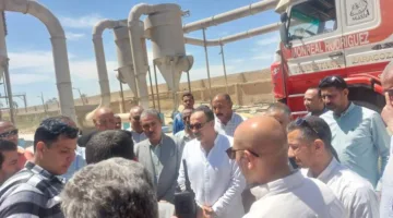 محافظ أسيوط يعلن إكمال حصاد محصول القمح هذا الموسم
