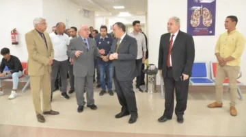 محافظ أسيوط يقوم بزيارة جامعة بدر