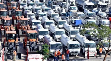 محافظ الأقصر يتفقد جاهزية المعدات والمركبات لمواجهة الأزمات والطوارئ بساحة أبو الحجاج