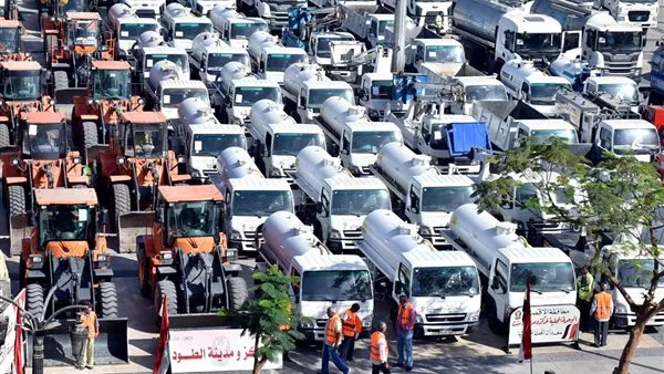 محافظ الأقصر يتفقد جاهزية المعدات والمركبات لمواجهة الأزمات والطوارئ بساحة أبو الحجاج محافظ الأقصر يتفقد جاهزية المعدات والمركبات لمواجهة الأزمات والطوارئ بساحة أبو الحجاج