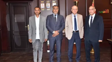 محافظ الأقصر يستقبل أمانة وفد حزب أبناء مصر بالمحافظة