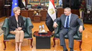 محافظ الإسكندرية يلتقي سفيرة الاتحاد الأوروبي لمناقشة أوجه التعاون المشترك