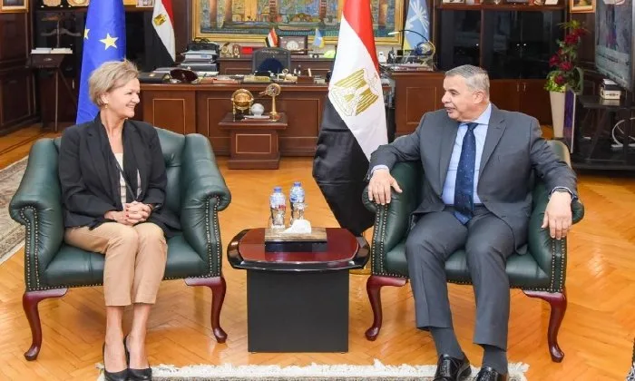 محافظ الإسكندرية يلتقي سفيرة الاتحاد الأوروبي لمناقشة أوجه التعاون المشترك محافظ الإسكندرية يلتقي سفيرة الاتحاد الأوروبي لمناقشة أوجه التعاون المشترك