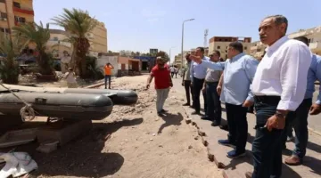 محافظ البحر الأحمر يوجه بتحسين جودة المنطقة المحيطة بمحطة “اليسر”