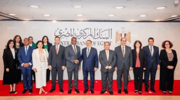 محافظ البنك المركزي يلتقي نائب المدير العام لصندوق النقد الدولي