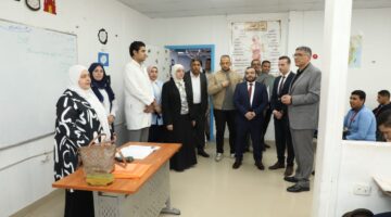 محافظ الجيزة يتفقد فرع التأمين الصحي بمدينة السادس من أكتوبر