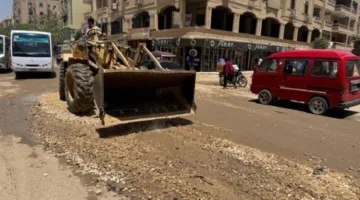 محافظ الجيزة يطلب تسريع إصلاح كسر في خط مياه هضبة الأهرام واستئناف الضخ للمناطق المتضررة