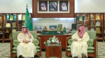 محافظ الخرج يرحب بوزير التعليم