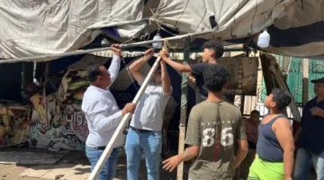 محافظ الدقهلية يأمر بإغلاق محل خضروات بسبب ارتفاع الأسعار.