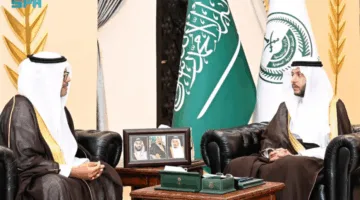 محافظ الطائف يرحب بمدير مكتب المؤسسة العامة للري