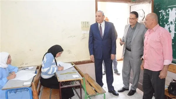 محافظ الغربية يزور مراكز امتحانات الدبلومات الفنية محافظ الغربية يزور مراكز امتحانات الدبلومات الفنية