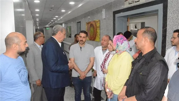 محافظ الغربية يزور مستشفى طنطا العام الجديد في افتتاح خدمات الطوارئ محافظ الغربية يزور مستشفى طنطا العام الجديد في افتتاح خدمات الطوارئ