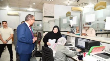 محافظ الفيوم يقوم بزيارة المركز التكنولوجي ويؤكد على أهمية تحسين الخدمات والحفاظ على النظافة العامة.