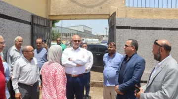 محافظ القليوبية يزور مجازر حي غرب شبرا الخيمة للتأكد من استعدادها لعيد الأضحى